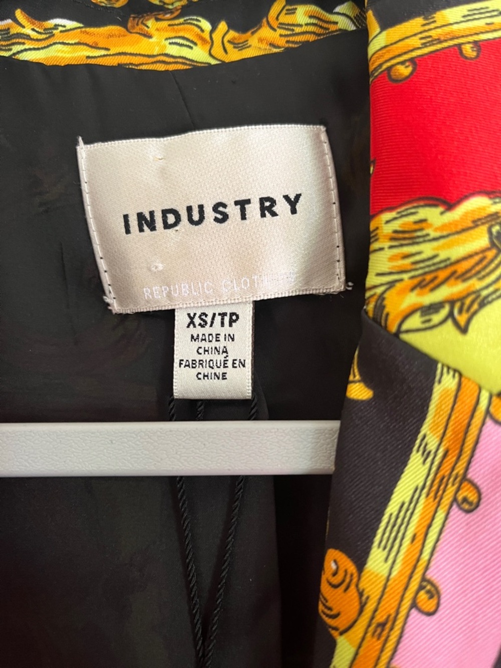 Industry Women's Vibrant Multicolor Blazer - Picture 4 of 14